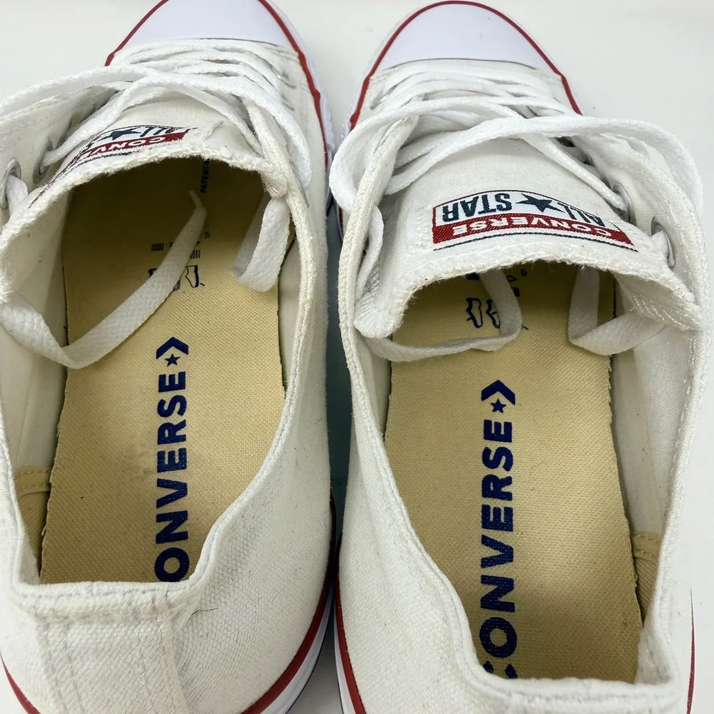 Converse Chuck Taylor All Star Low Optical White Mens 7 Womens 9 M7652 Sneakers